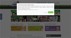 Desktop Screenshot of gillianmckeith.pl